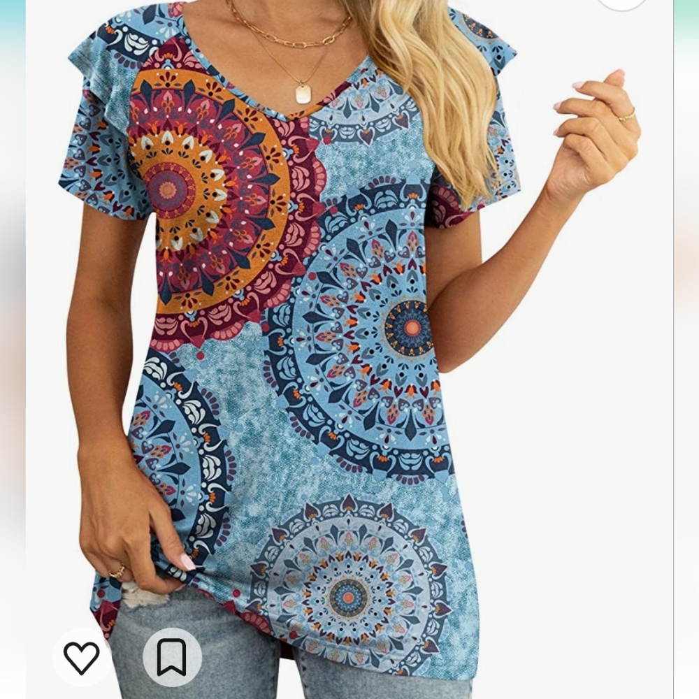 Short sleeve top 3X by YVH